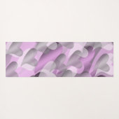 Uniek, mooi, kleurrijk, geschilderd patroon een gr yogamat (Achterkant (horizontaal))