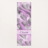 Uniek, mooi, kleurrijk, geschilderd patroon een gr yogamat (Voorkant)