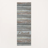 Uniek, mooi, kleurrijk, geschilderd patroon een gr yogamat (Voorkant)