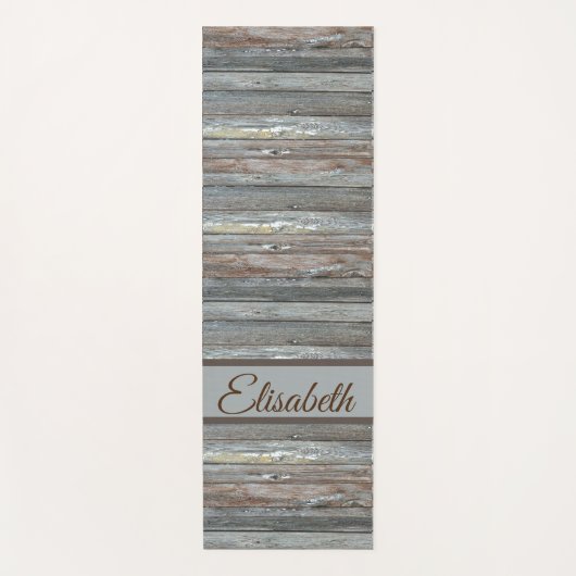 Uniek, mooi, kleurrijk, geschilderd patroon een gr yogamat (Voorkant)