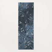 Uniek, mooi, kleurrijk, geschilderd patroon een gr yogamat (Achterkant)