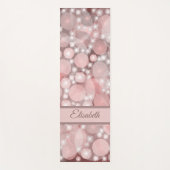 Uniek, mooi, kleurrijk, geschilderd patroon een gr yogamat (Voorkant)