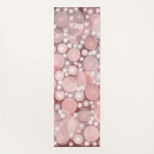 Uniek, mooi, kleurrijk, geschilderd patroon een gr yogamat (Achterkant)