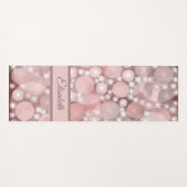 Uniek, mooi, kleurrijk, geschilderd patroon een gr yogamat (Voorkant (horizontaal))