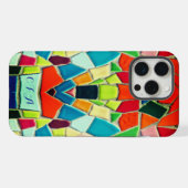 Uniek Mozaïek iPhone Hoesje (Achterkant horizontaal)