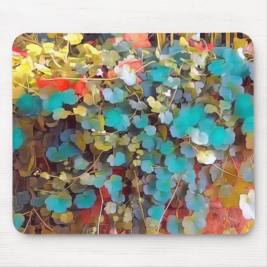 Uniek muispad voor bosbodemkleuren muismat (Voorkant)