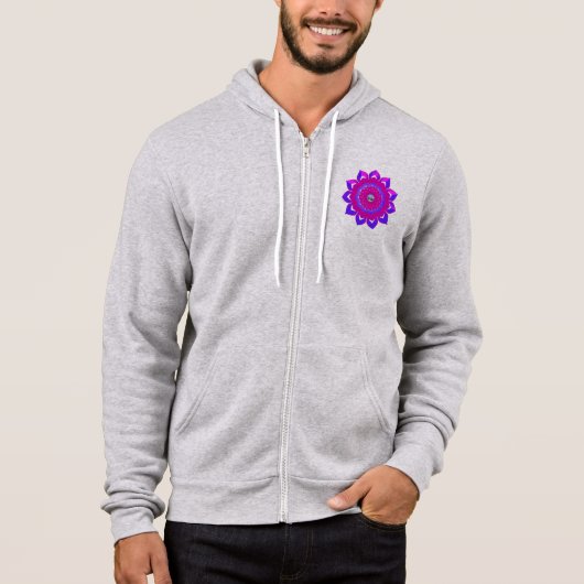 Uniek mystiek ontwerp hoodie (Voorkant)