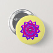 Uniek mystiek ontwerp ronde button 5,7 cm (Voorkant /achterkant)