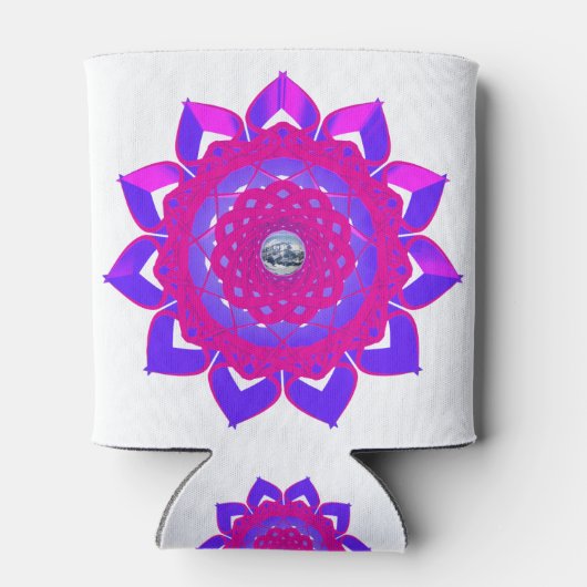 Uniek mystisch ontwerp blikjeskoeler (Achterkant)