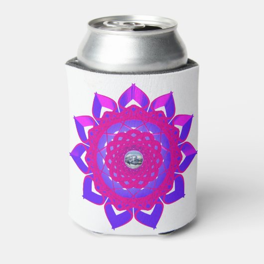 Uniek mystisch ontwerp blikjeskoeler (Blikje Achterkant)