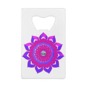 Uniek mystisch ontwerp creditkaart flessenopener (Achterkant)