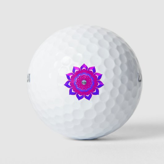 Uniek mystisch ontwerp golfballen (Voorkant)