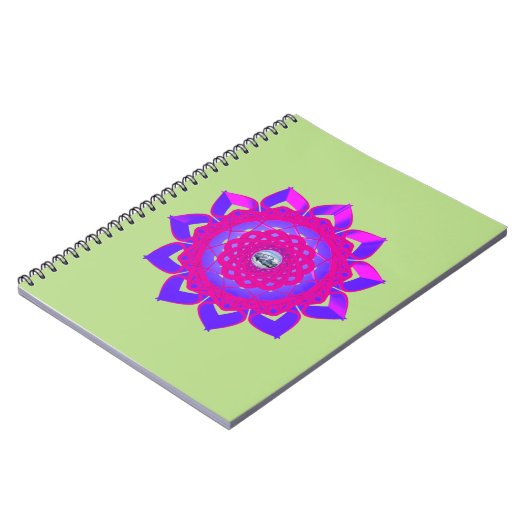 Uniek mystisch ontwerp notitieboek (Linkerzijde)