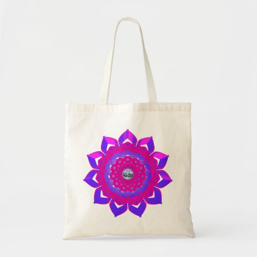 Uniek mystisch ontwerp tote bag (Voorkant)