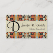 Uniek Native American Tribal Art Patroon Visitekaartje (Voorkant)