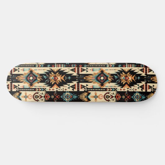 Uniek Native Amerikaans Skateboard (Horizontaal)