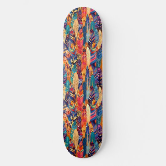 Uniek Native Amerikaans Skateboard (Voorkant)