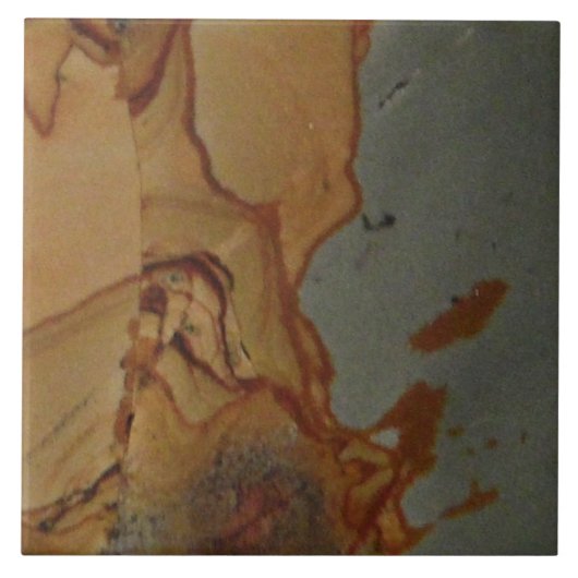 Uniek natuurlijk Afbeelding Rock Gemstone Tegeltje (Voorkant)