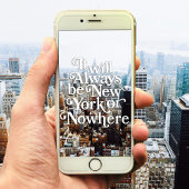 Uniek New York City bruiloft thema Save the Date