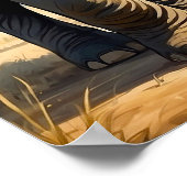 Uniek Olifantspakket in het wild Poster (Hoek)