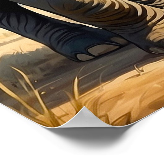 Uniek Olifantspakket in het wild Poster (Hoek)