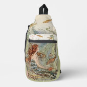 Uniek onder het Zee zeemeermin Sling Bag (Voorkant)