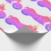 Uniek ongebruikelijk inpakpapier voor motoren (Hoek)