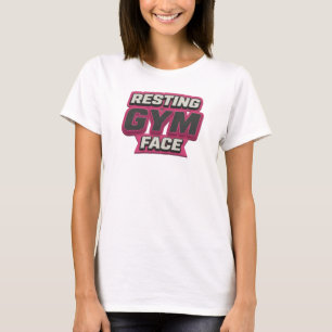 Uniek ONTSPANNEN GYM GEZICHT Statement Design T-shirt