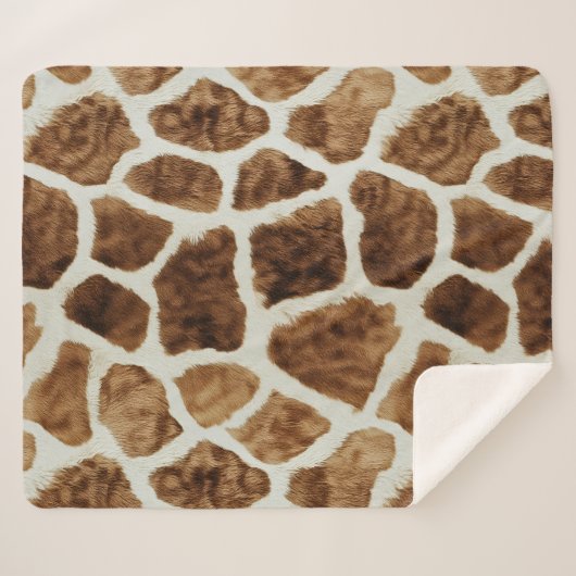 Uniek Ontwerp Aangepaste Sherpa Gooi Deken (Voorkant (horizontaal))