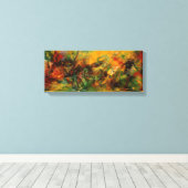 Uniek ontwerp, abstract ontwerp canvas afdruk (Insitu (Houten vloer))