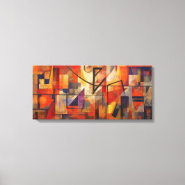 Uniek ontwerp, abstract ontwerp canvas afdruk