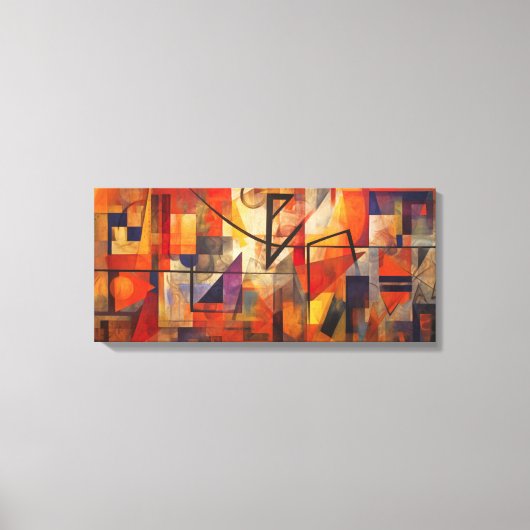 Uniek ontwerp, abstract ontwerp canvas afdruk (Voorkant)