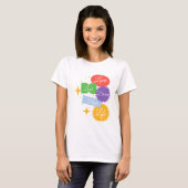Uniek ontwerp T-shirt (Voorkant volledig)