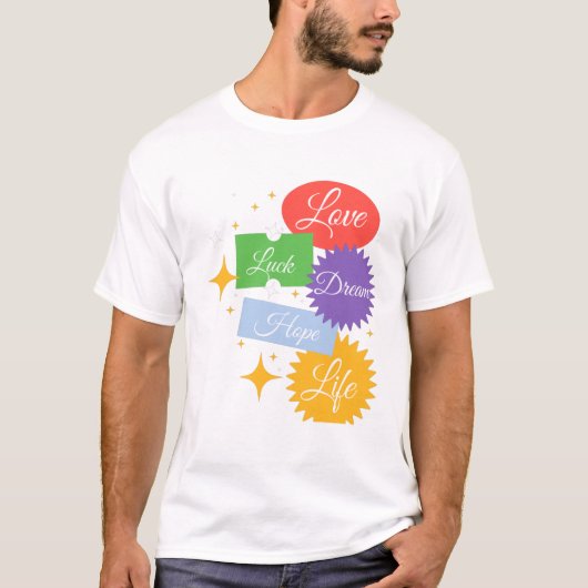 Uniek ontwerp t-shirt (Voorkant)