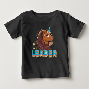 Uniek ontwerp van de eenhoorn "I'm a Leader"
