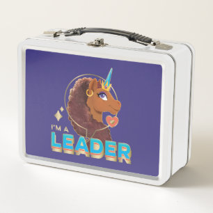 Uniek ontwerp van de eenhoorn "I'm a Leader"