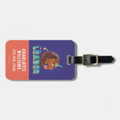 Uniek ontwerp van de eenhoorn "I'm a Leader" Bagagelabel (Voorkant horizontaal)