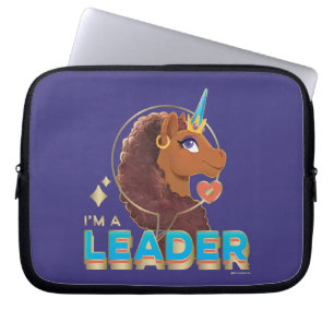 Uniek ontwerp van de eenhoorn "I'm a Leader" Laptop Sleeve