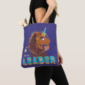 Uniek ontwerp van de eenhoorn "I'm a Leader" Tote Bag (Dichtbij)