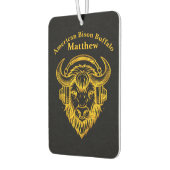 Uniek ontwerp van een bizon met hoofdtelefoon luchtverfrisser (Links)