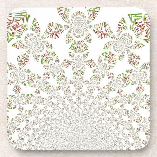 Uniek ontwerp van Hakuna Matata: Serene Vibes Drankjes Onderzetter (Voorkant)