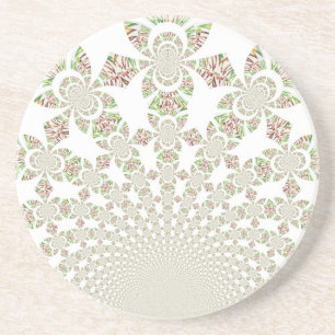 Uniek ontwerp van Hakuna Matata: Serene Vibes Zandsteen Onderzetter