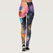 Uniek ontwerp van het universum l Moderne ruimte Leggings (Achterkant)