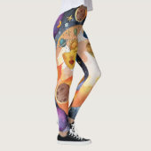 Uniek ontwerp van het universum l Moderne ruimte Leggings (Rechts)