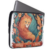 "Uniek ontwerp van stethoscoop in de vorm van een  Laptop Sleeve (Voorkant Rechts)