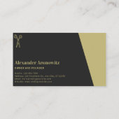 Uniek ontwerp voor de contactkaartje (Achterkant)