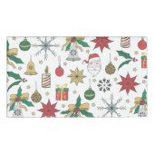 Uniek ontwerp voor kerstdoddles in de hand naambadge (Voorkant)