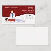 Uniek ontwerp voor Visitekaartjes van chiropractor (Voorkant / Achterkant)