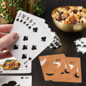 Uniek ontwerp voor vos pokerkaarten (Insitu)