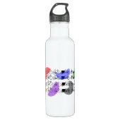 Uniek ontwerp voor wielriemen aluminium waterfles  (Voorkant)